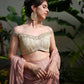 Layered saree