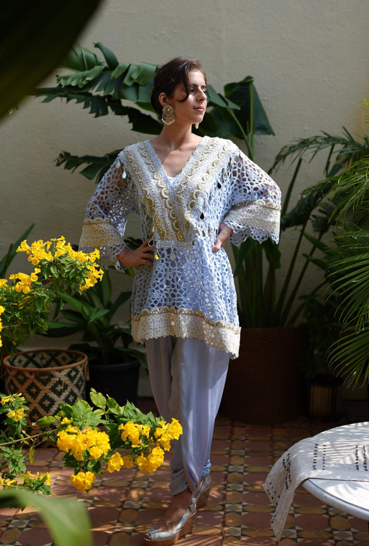 Kurta tulip pant set